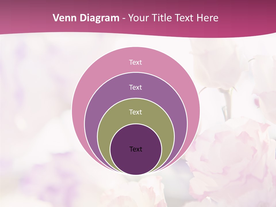 Fresh Red Fantasy PowerPoint Template