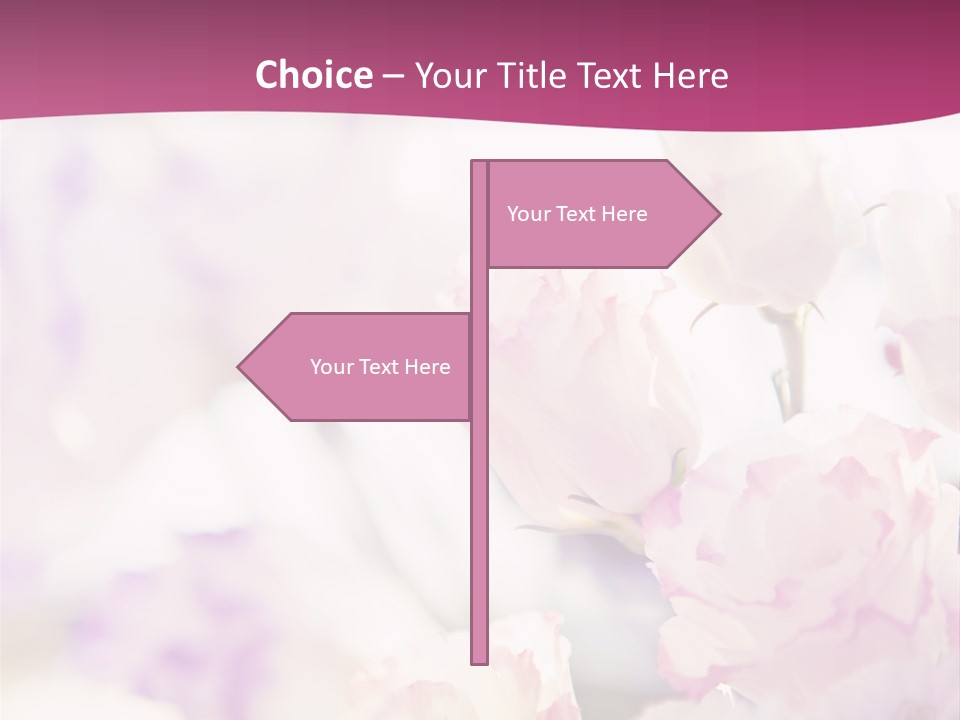 Fresh Red Fantasy PowerPoint Template