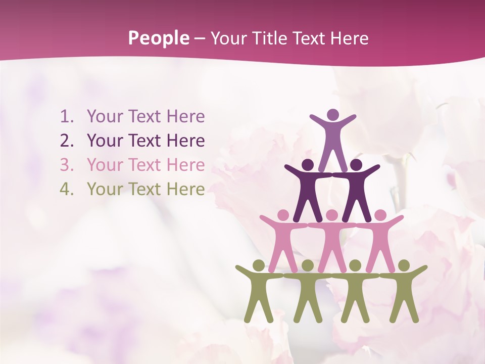 Fresh Red Fantasy PowerPoint Template