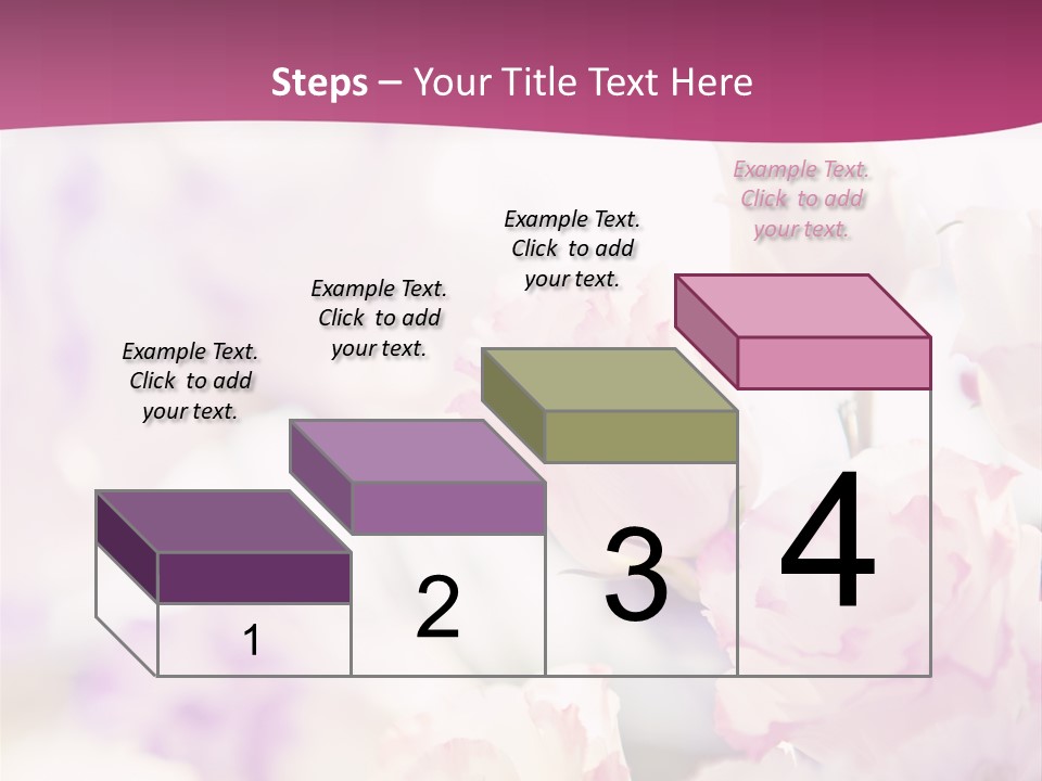 Fresh Red Fantasy PowerPoint Template
