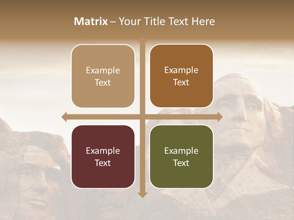 Mount Culture Monument PowerPoint Template