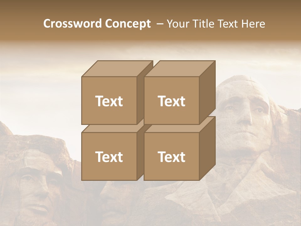 Mount Culture Monument PowerPoint Template