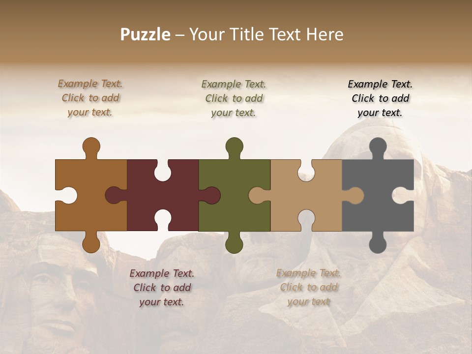 Mount Culture Monument PowerPoint Template