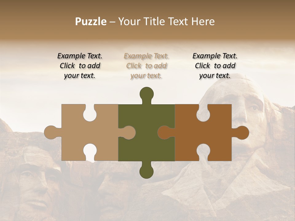 Mount Culture Monument PowerPoint Template