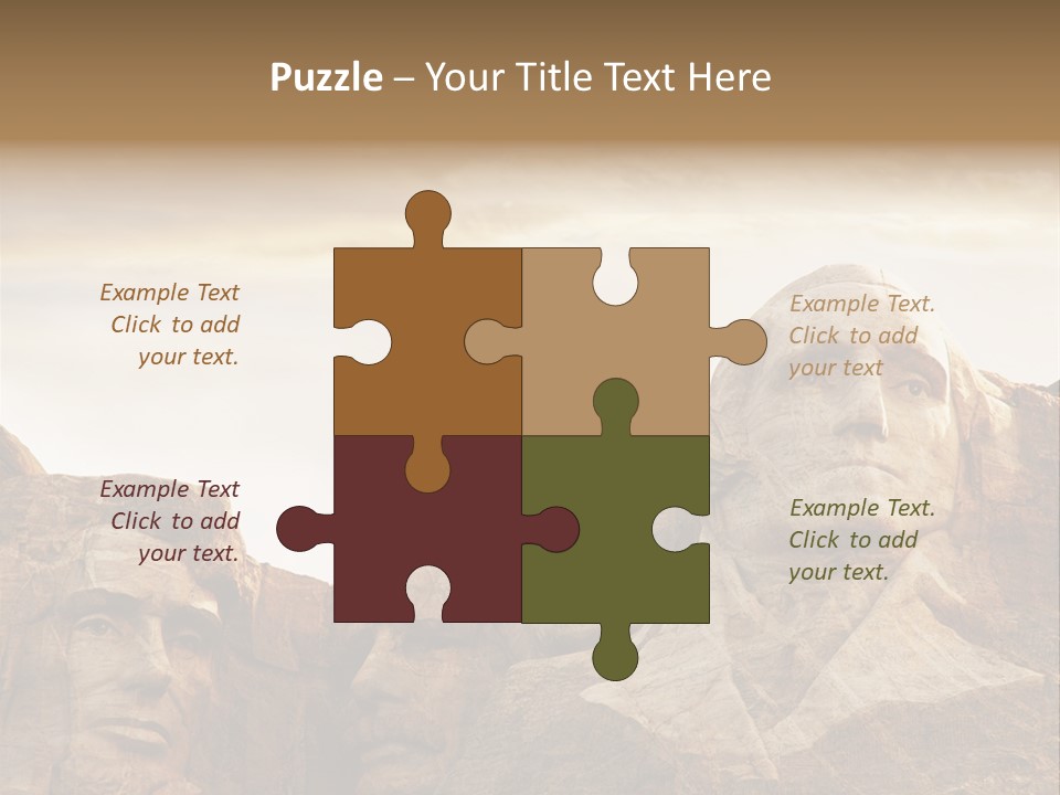 Mount Culture Monument PowerPoint Template