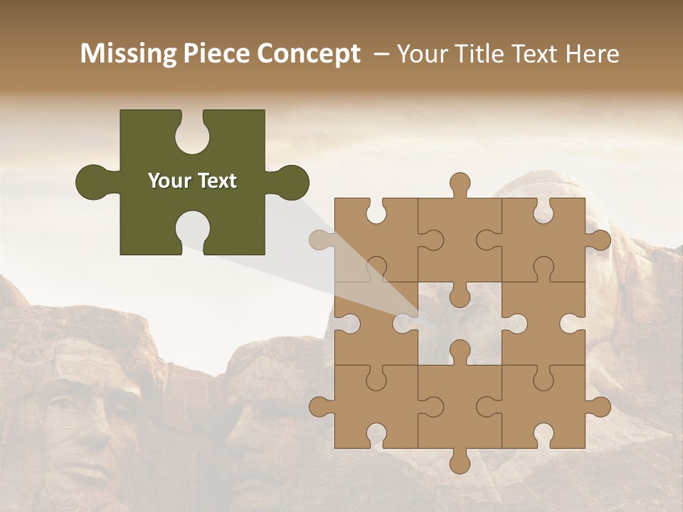 Mount Culture Monument PowerPoint Template