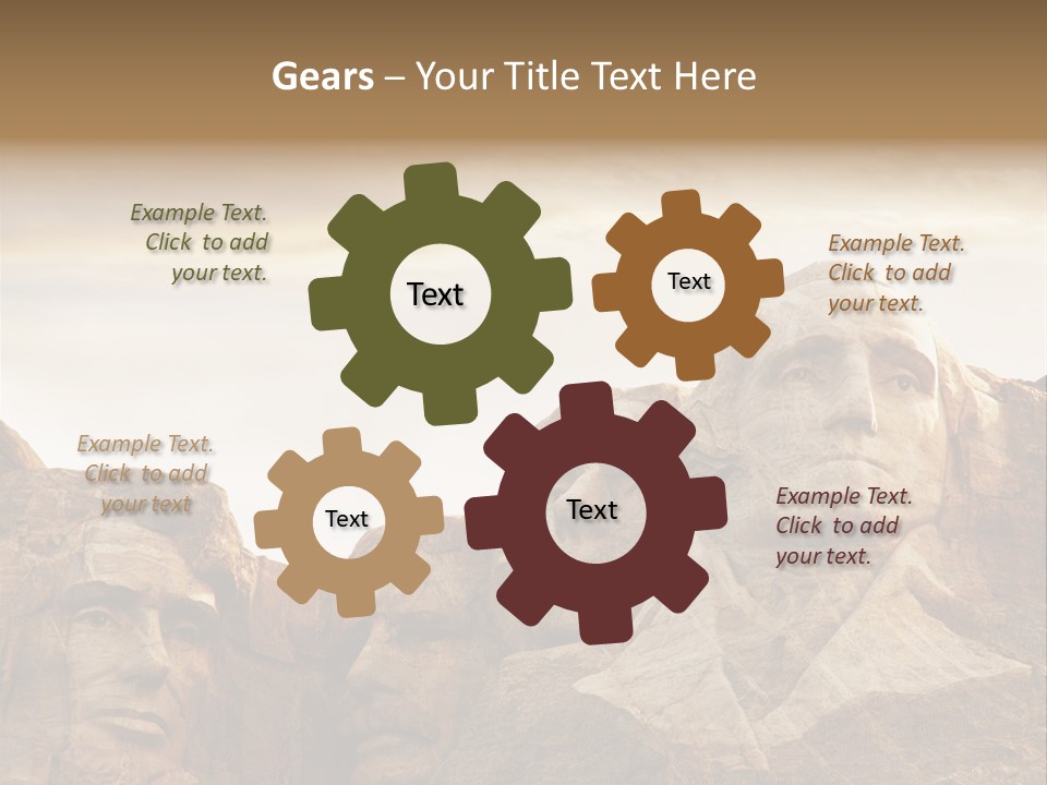 Mount Culture Monument PowerPoint Template