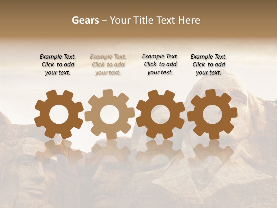 Mount Culture Monument PowerPoint Template