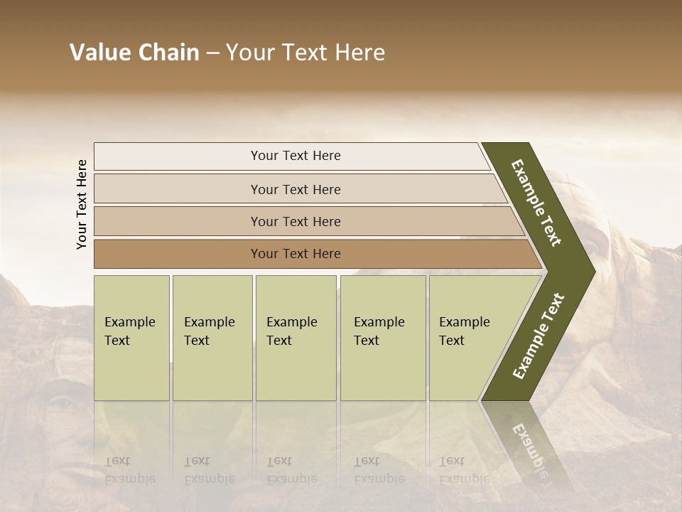 Mount Culture Monument PowerPoint Template