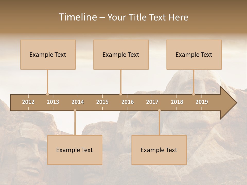 Mount Culture Monument PowerPoint Template