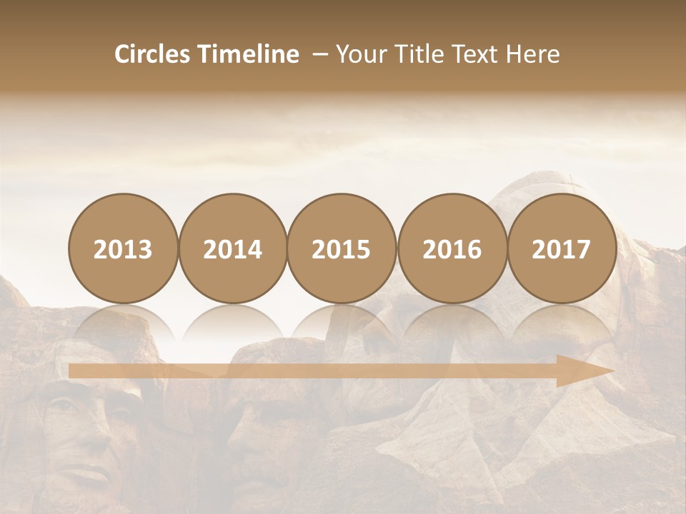 Mount Culture Monument PowerPoint Template