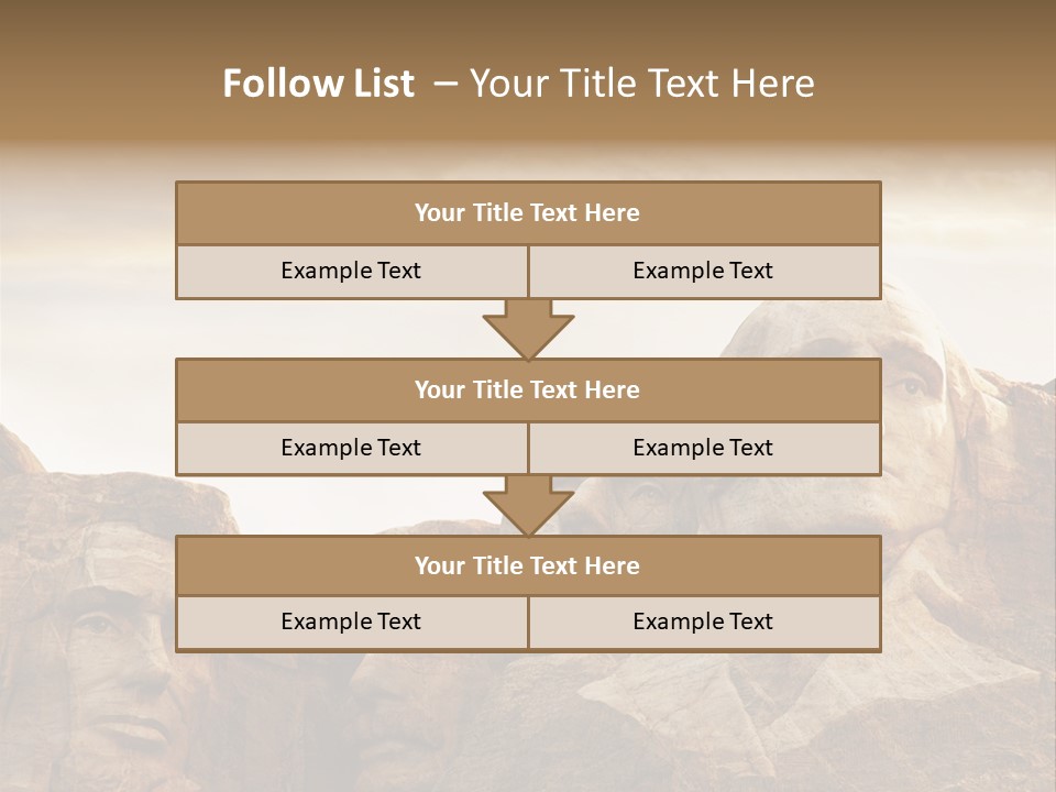 Mount Culture Monument PowerPoint Template