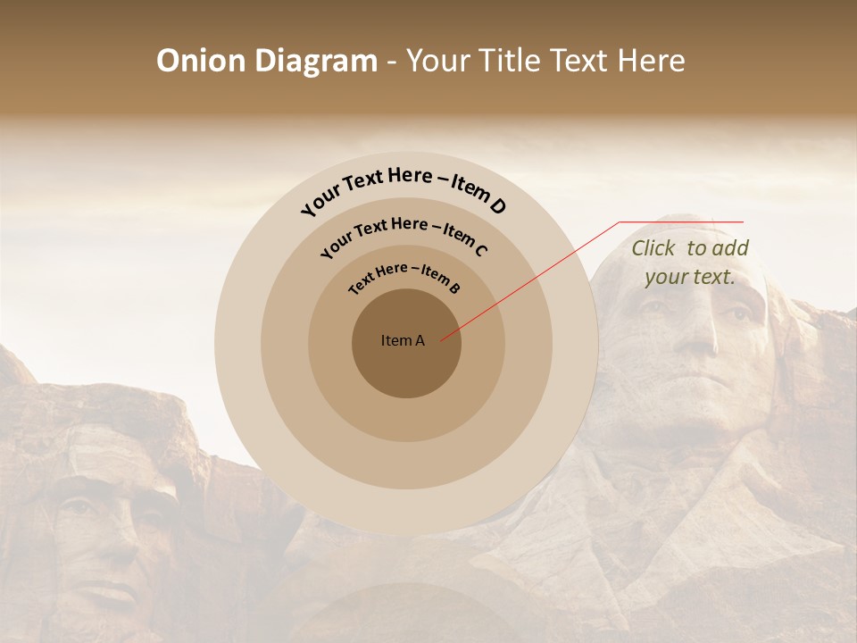 Mount Culture Monument PowerPoint Template