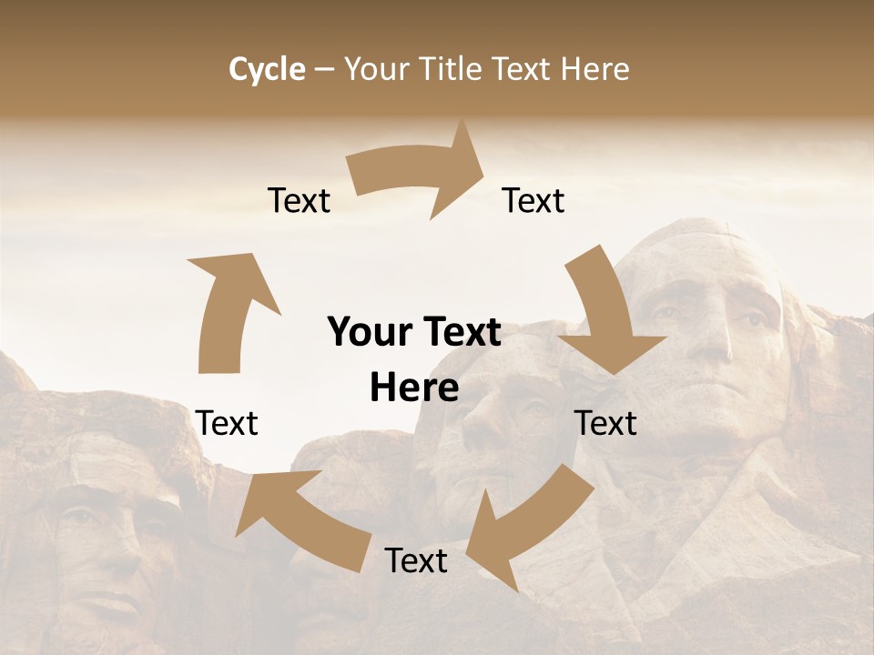 Mount Culture Monument PowerPoint Template