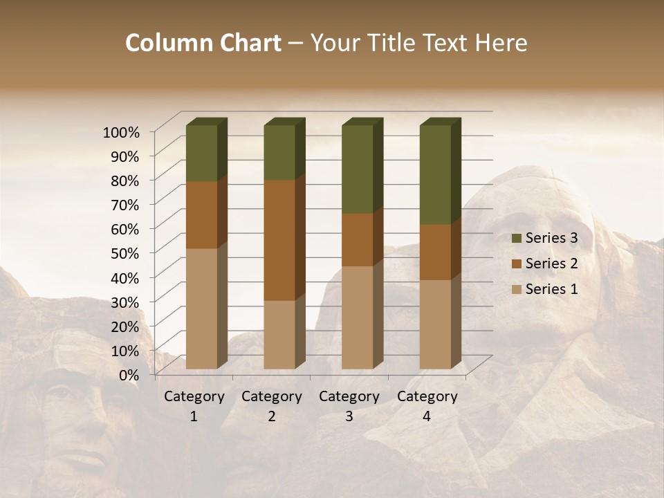 Mount Culture Monument PowerPoint Template