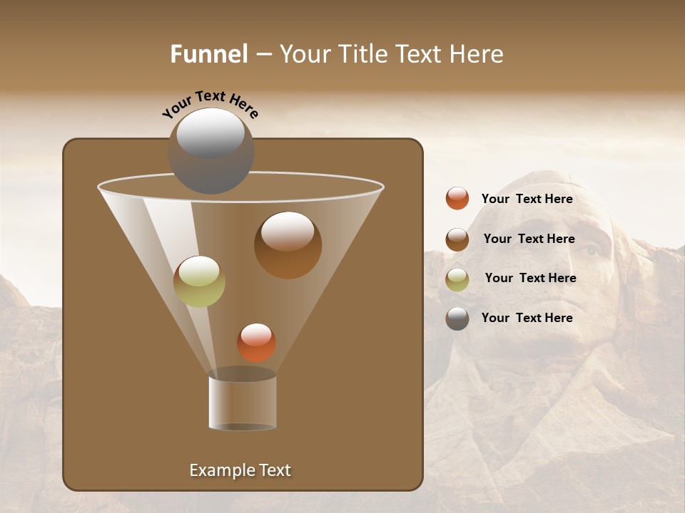 Mount Culture Monument PowerPoint Template