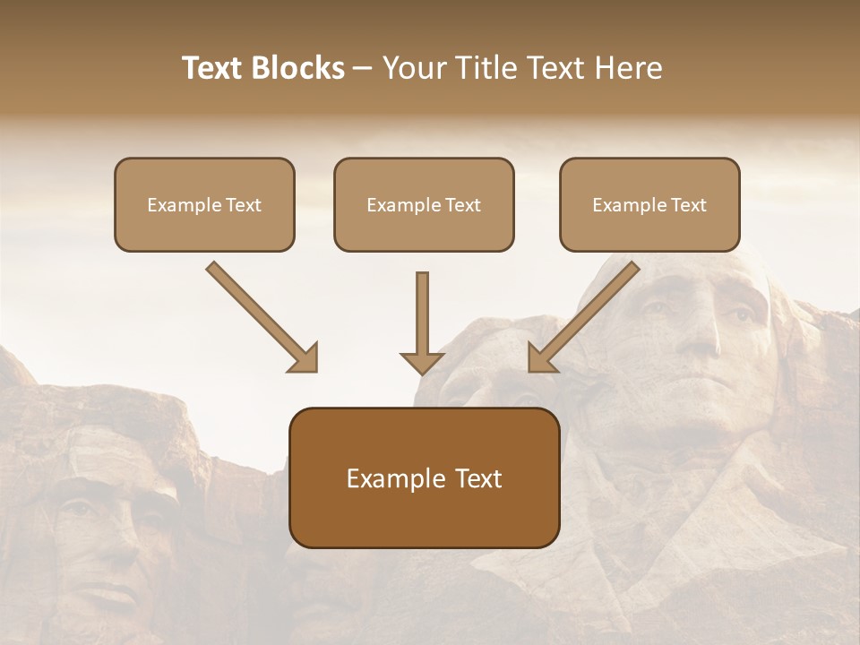 Mount Culture Monument PowerPoint Template