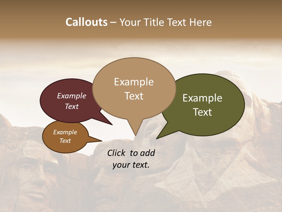 Mount Culture Monument PowerPoint Template