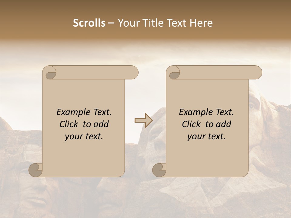 Mount Culture Monument PowerPoint Template