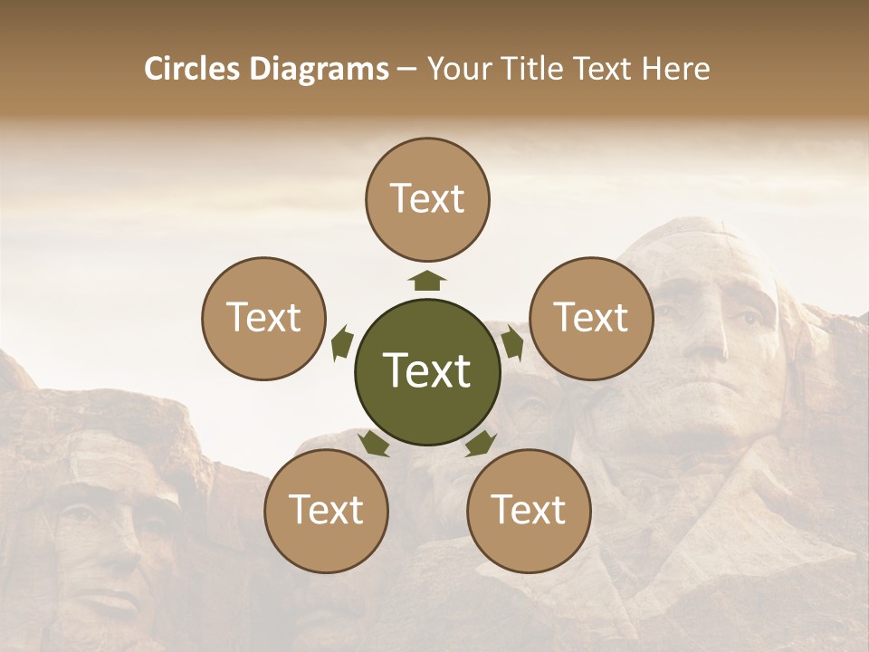 Mount Culture Monument PowerPoint Template