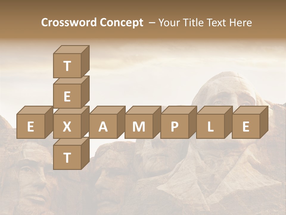 Mount Culture Monument PowerPoint Template