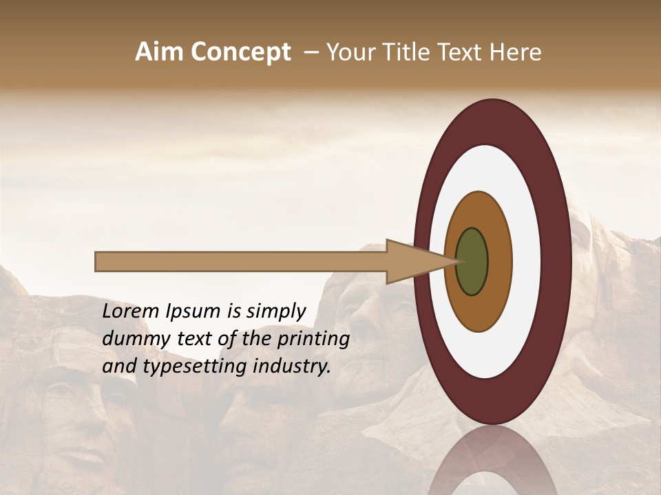 Mount Culture Monument PowerPoint Template