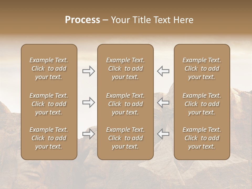 Mount Culture Monument PowerPoint Template