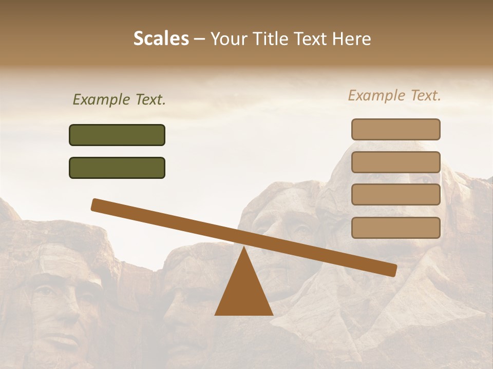 Mount Culture Monument PowerPoint Template