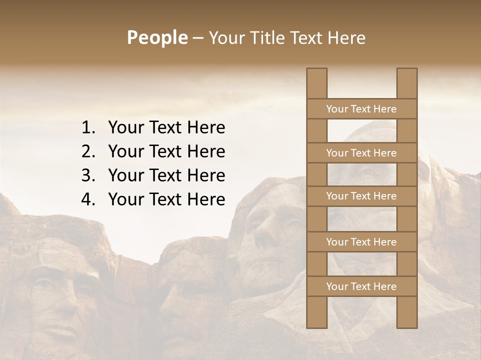 Mount Culture Monument PowerPoint Template