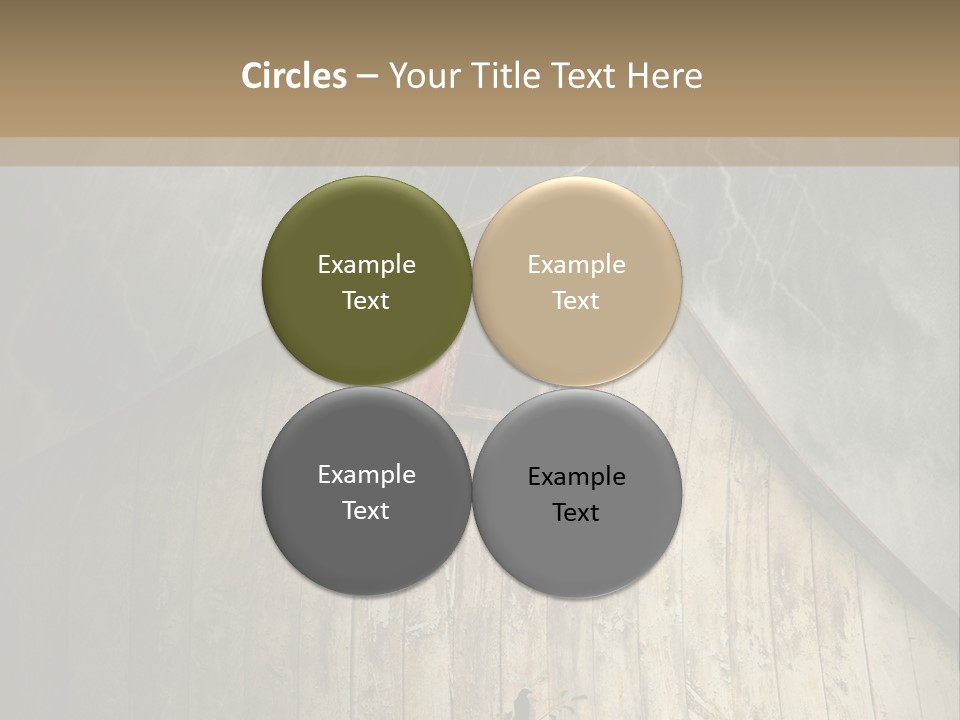 Storm Improvement Windows PowerPoint Template