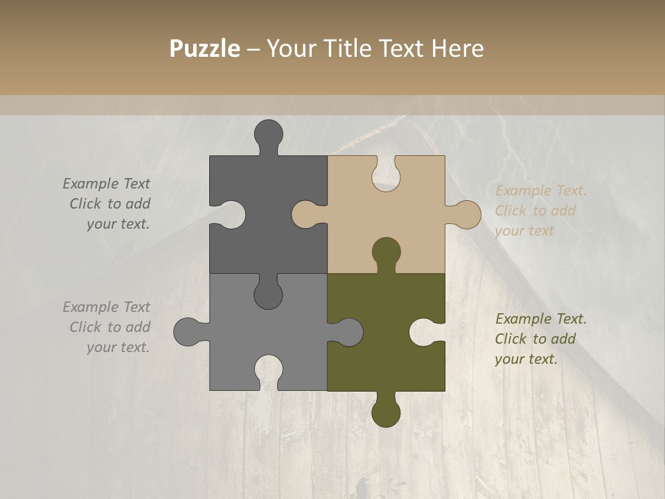 Storm Improvement Windows PowerPoint Template