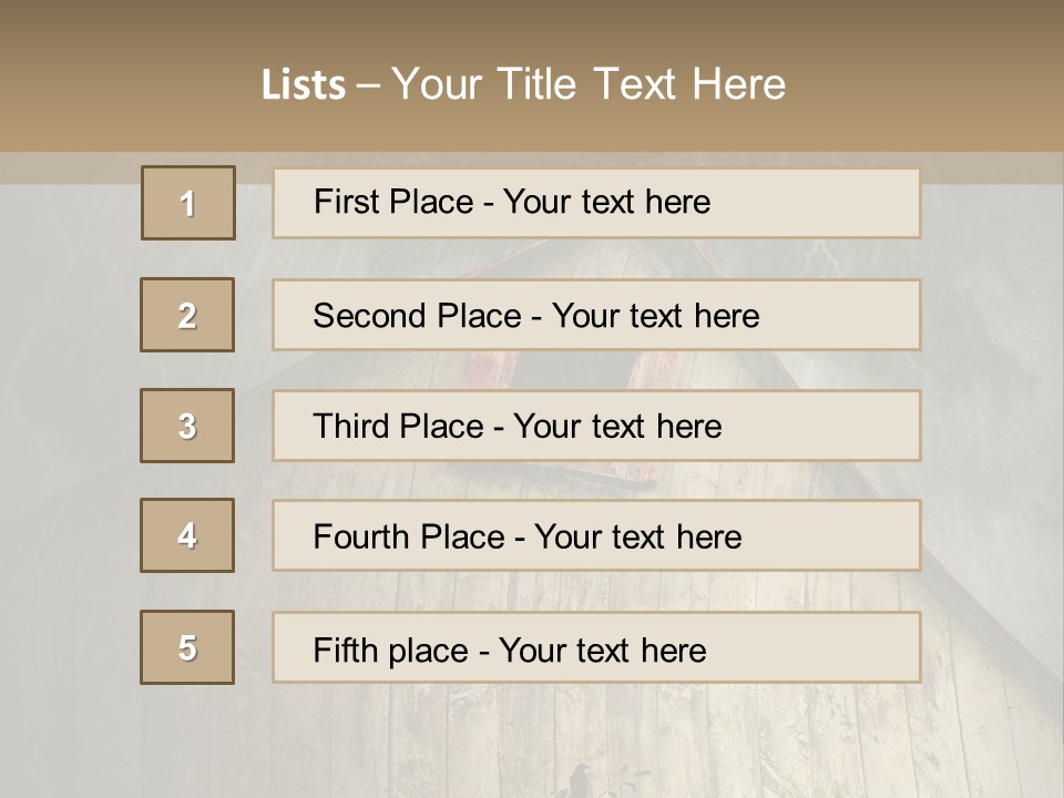 Storm Improvement Windows PowerPoint Template