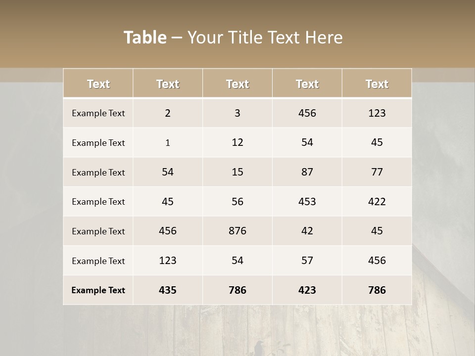 Storm Improvement Windows PowerPoint Template