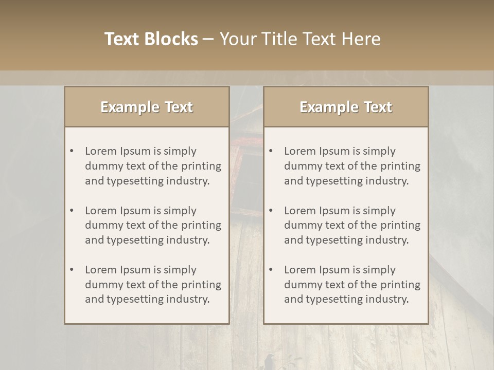 Storm Improvement Windows PowerPoint Template