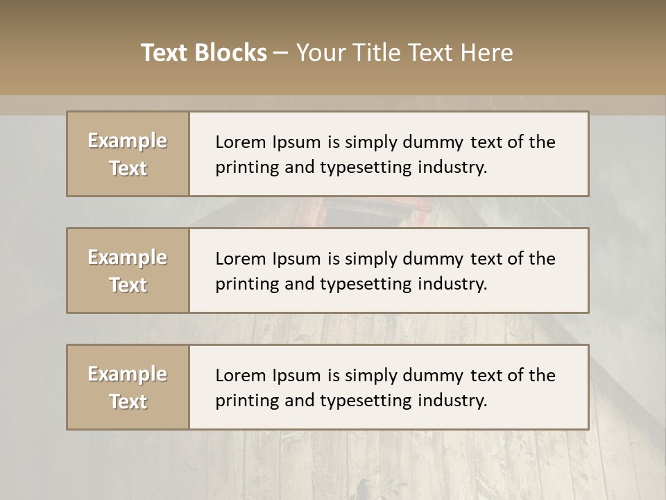Storm Improvement Windows PowerPoint Template