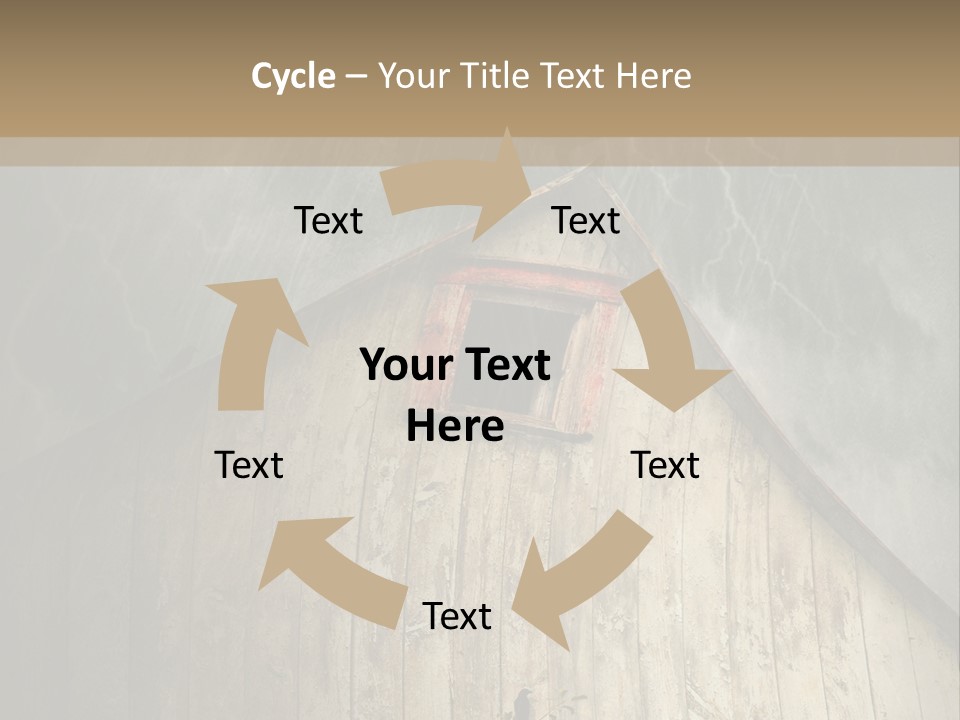 Storm Improvement Windows PowerPoint Template