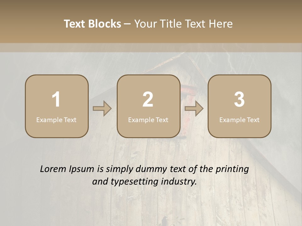 Storm Improvement Windows PowerPoint Template