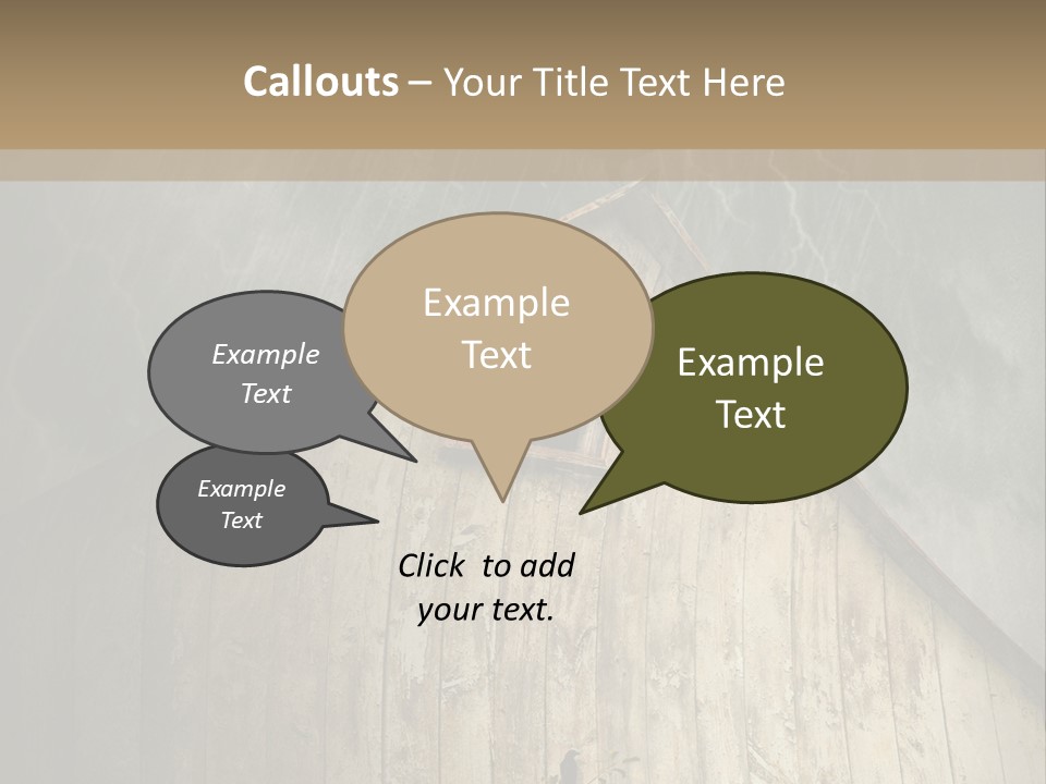 Storm Improvement Windows PowerPoint Template