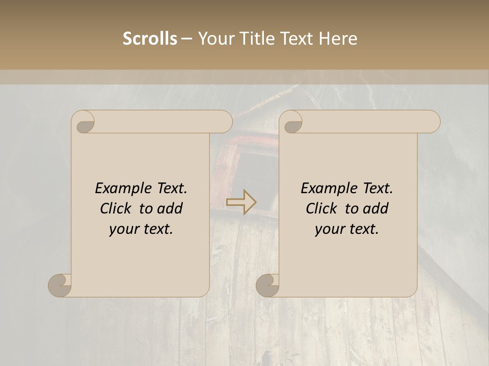 Storm Improvement Windows PowerPoint Template