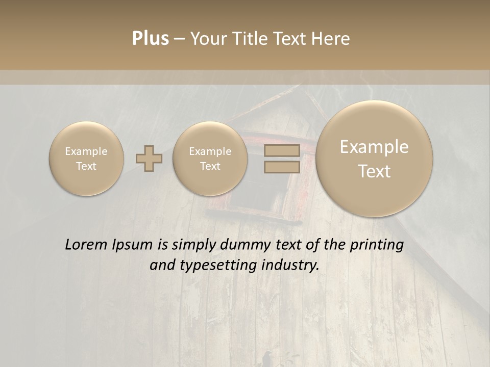 Storm Improvement Windows PowerPoint Template