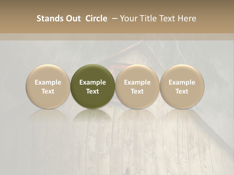 Storm Improvement Windows PowerPoint Template