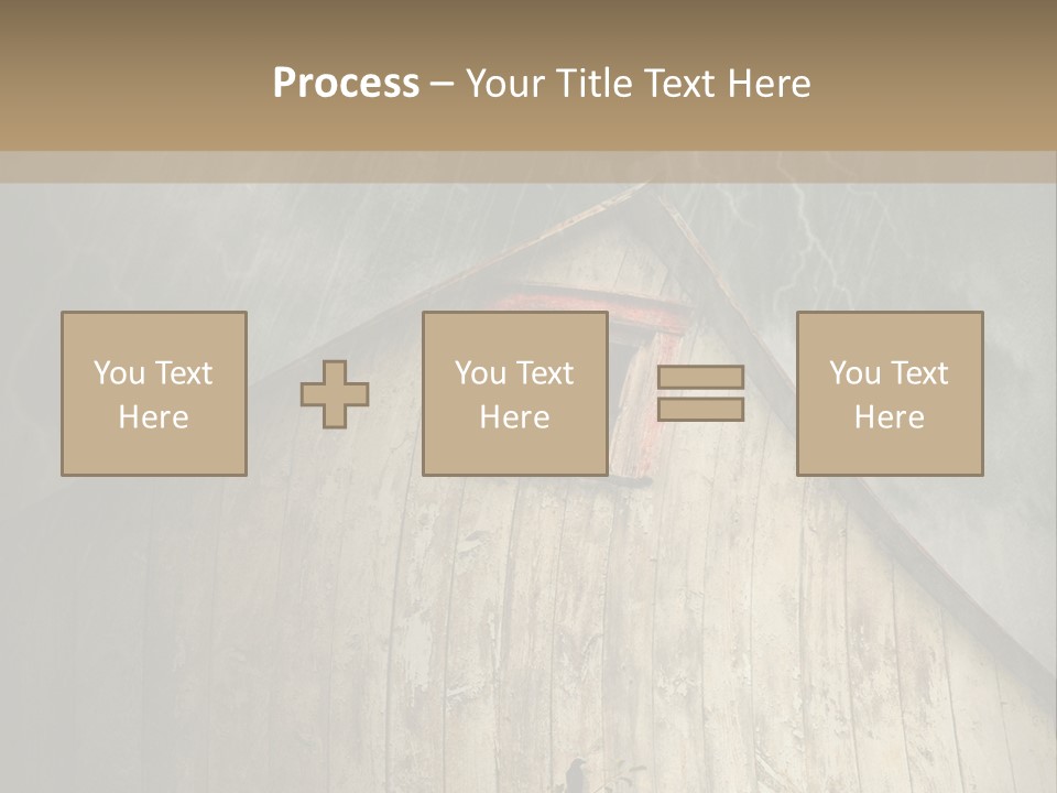Storm Improvement Windows PowerPoint Template