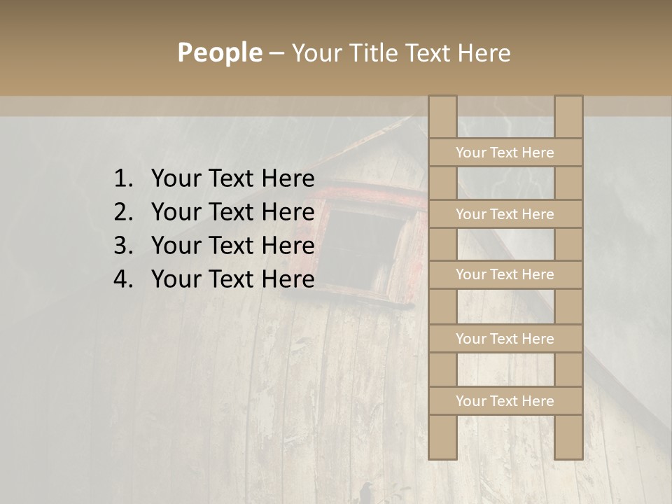 Storm Improvement Windows PowerPoint Template