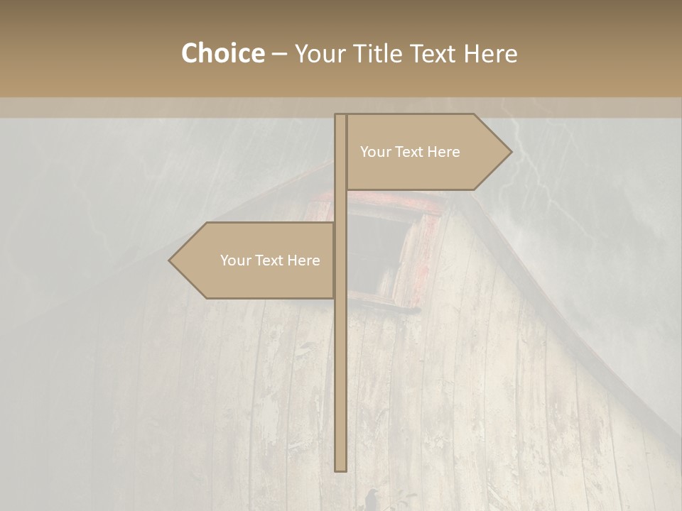 Storm Improvement Windows PowerPoint Template