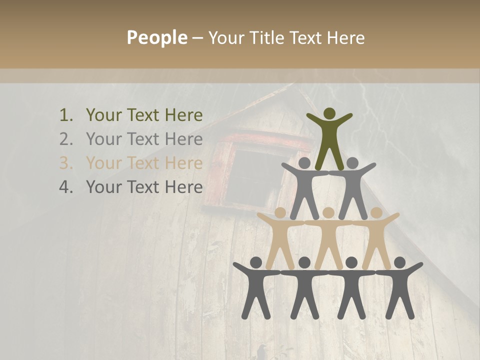 Storm Improvement Windows PowerPoint Template