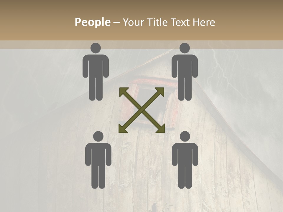 Storm Improvement Windows PowerPoint Template