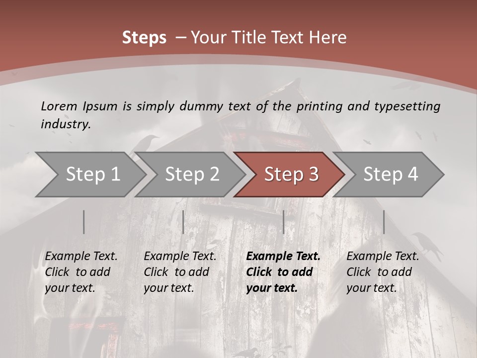 Storm Improvement Windows PowerPoint Template