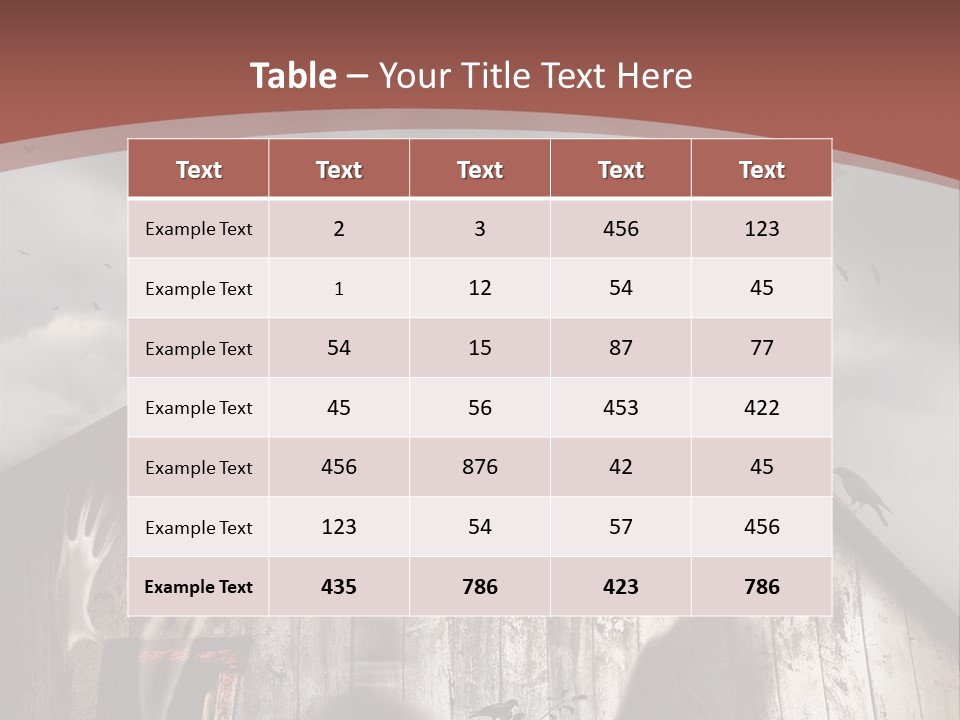 Storm Improvement Windows PowerPoint Template