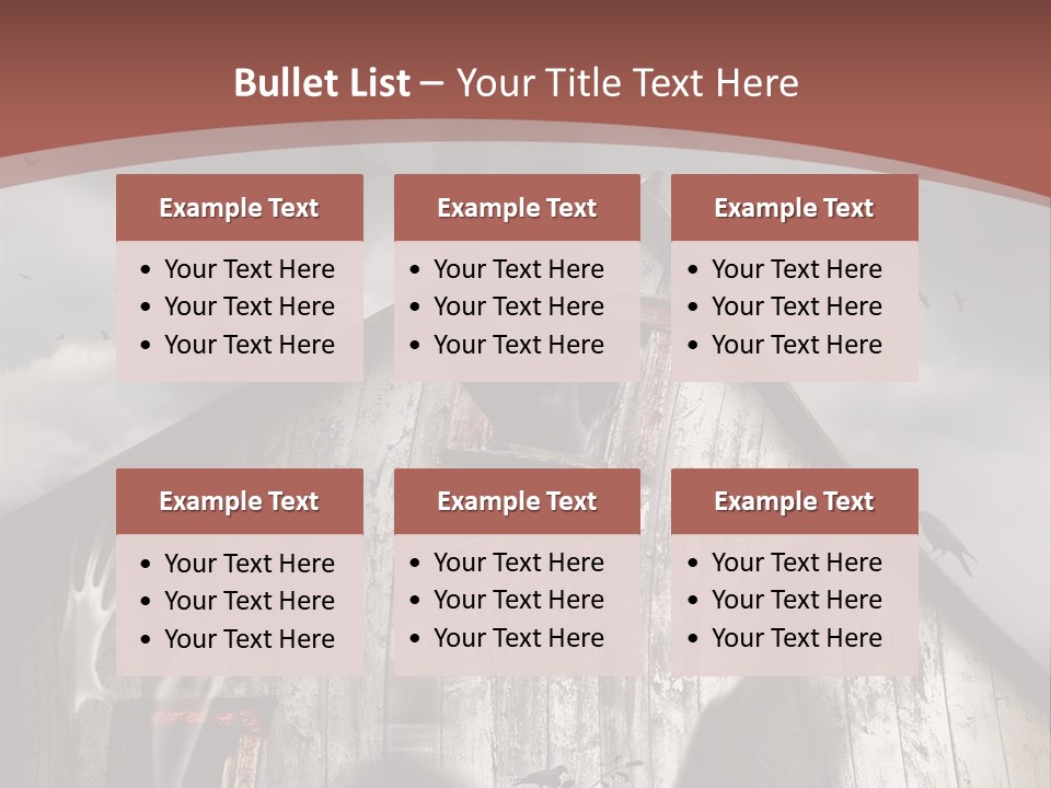 Storm Improvement Windows PowerPoint Template