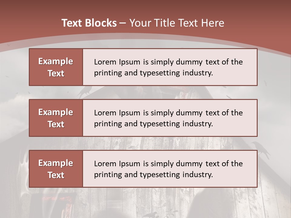 Storm Improvement Windows PowerPoint Template